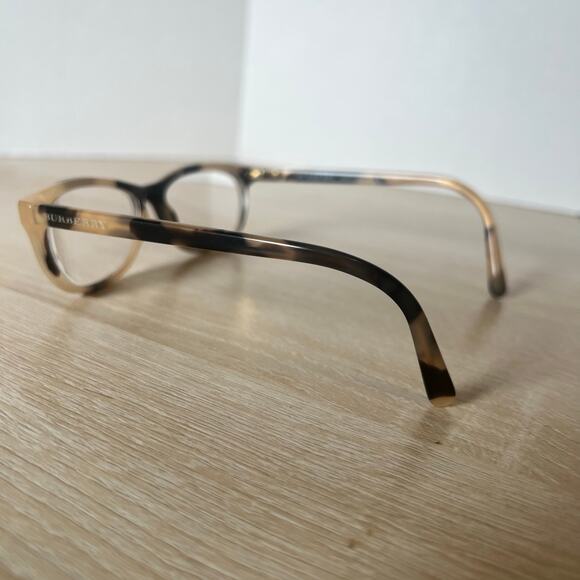 Burberry B2180 3501 Eyeglasses Beige Tan Tortoise Frames 52-16-140 Italy